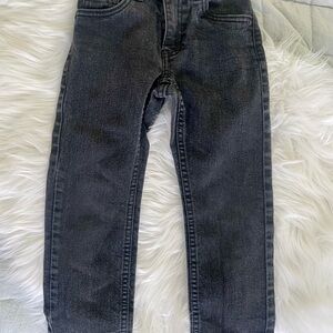 Kid’s Levi Black Denim Jeans
